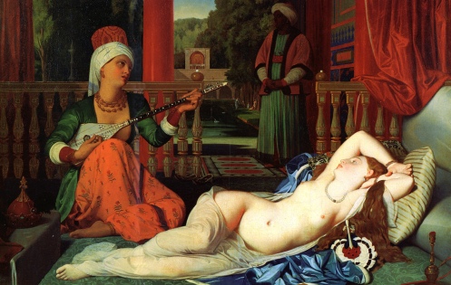 Ingres - Odalisque with a Slave